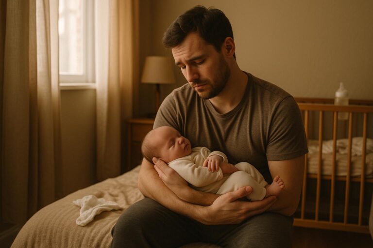 can men have postpartum depression​