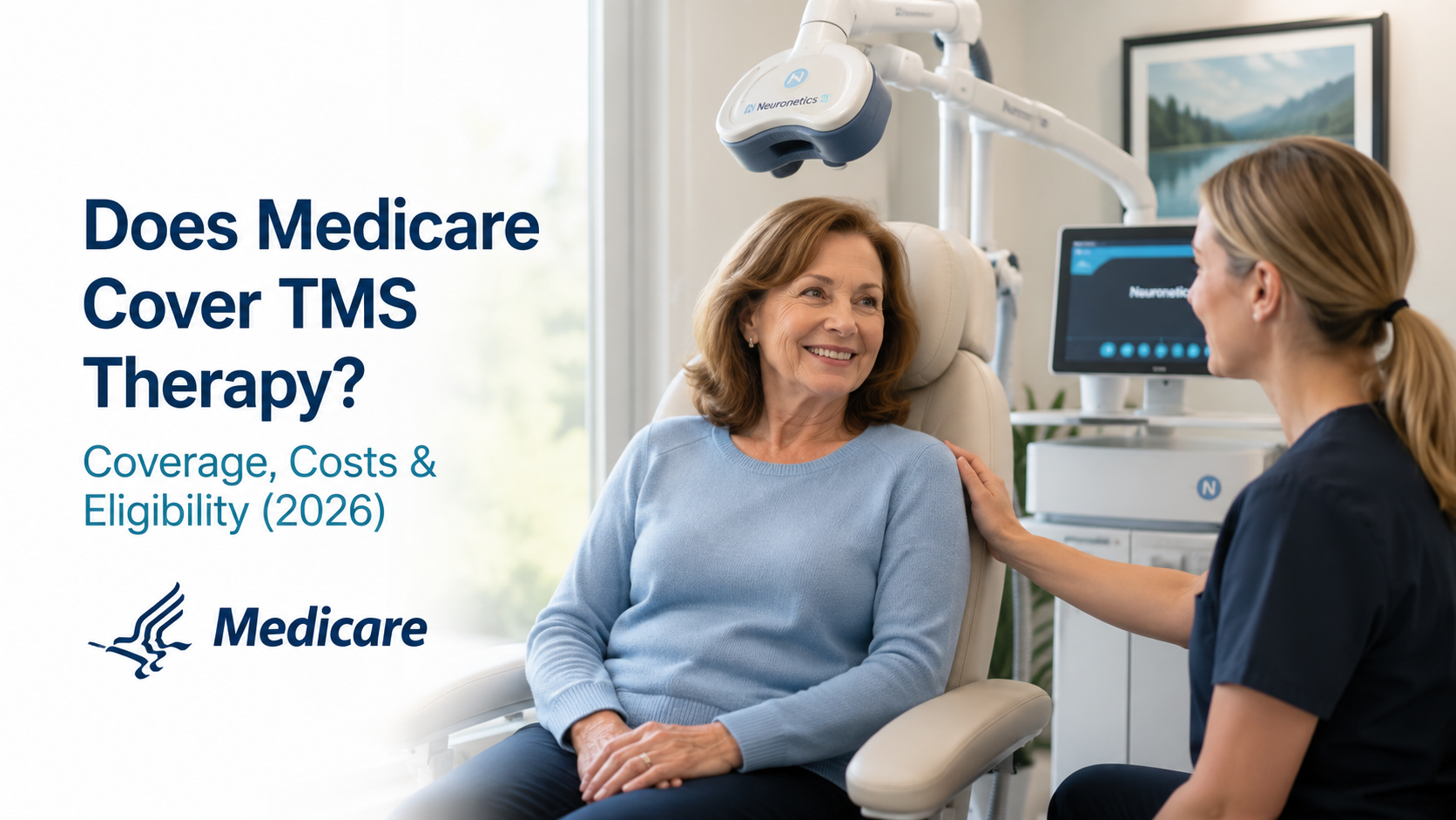 Does Medicare Cover TMS Therapy? Coverage, Costs & Eligibility (2026)
