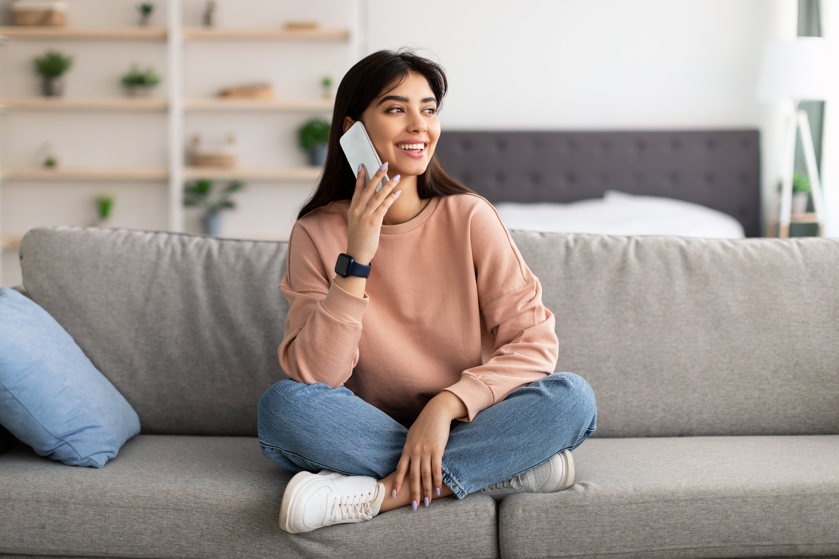 Do you need a referral to see a psychiatrist, a woman calling a psychiatry office from home in Maryland